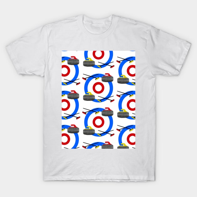 The Sport of Curling T-Shirt by Quick Brown Fox Canada 